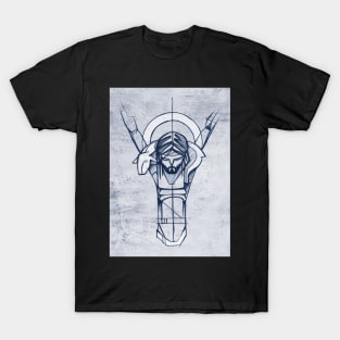 Jesus Christ Good Shepherd at the Crucifixion T-Shirt